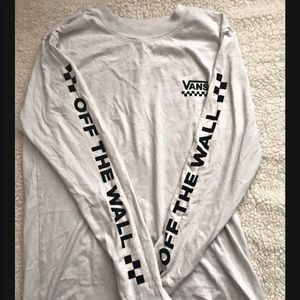 Vans long sleeve shirt